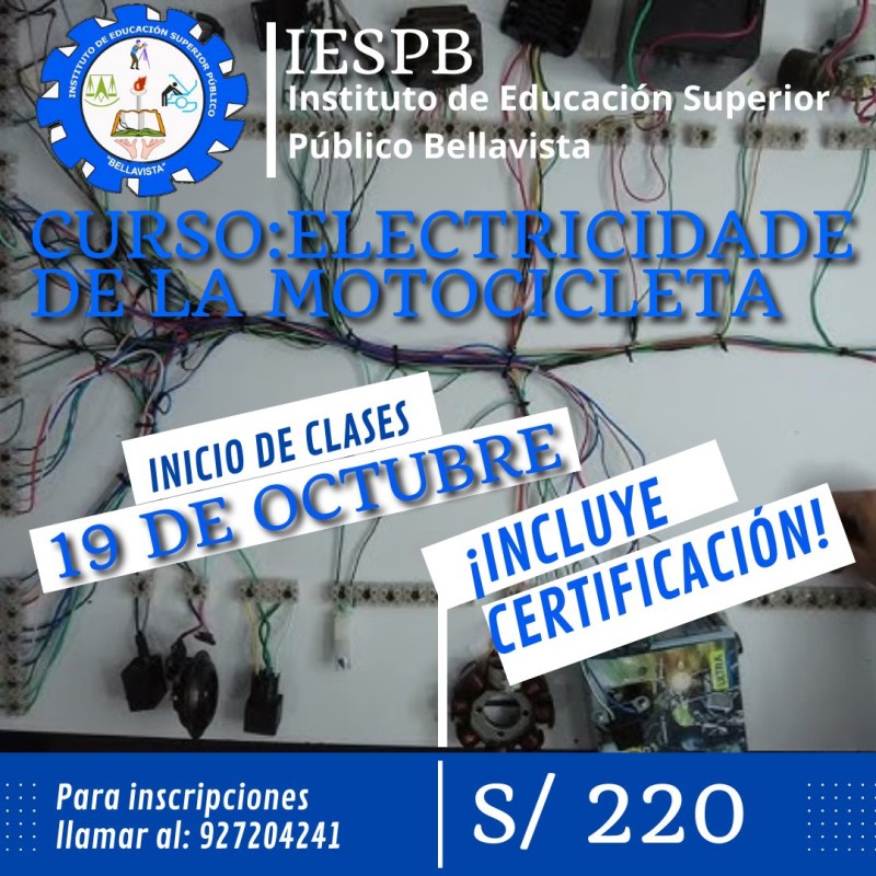 Curso: Electricidad de la motocicleta